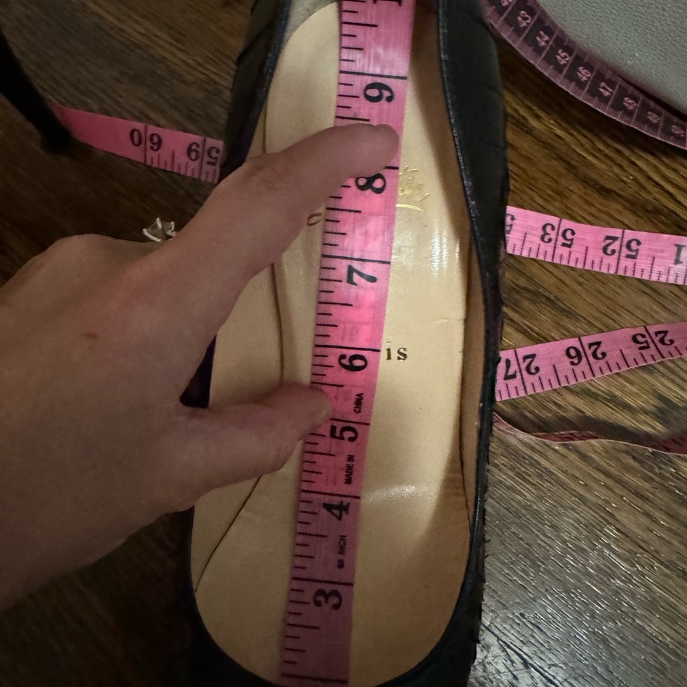 Christian Louboutin Black Python Pumps - image 8